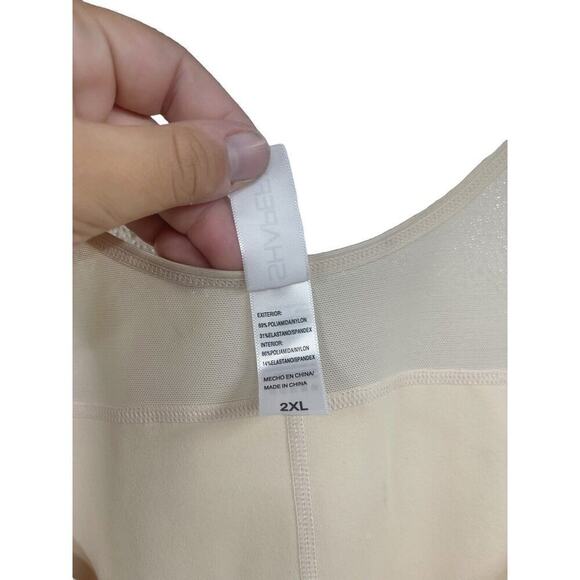 ShaperX Post Surgery Nude Shaping Bodysuit Womens 2XL - Picture 9 of 11